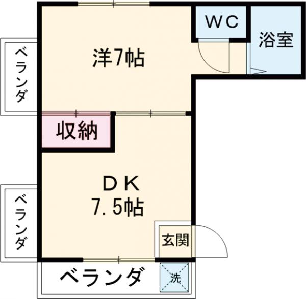 高橋ビルの間取り