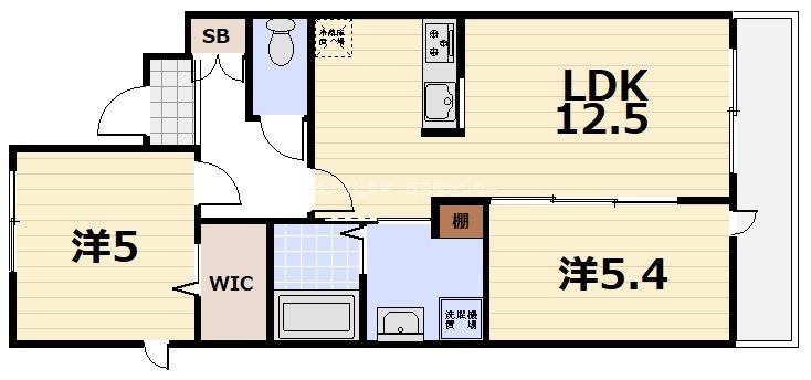 ａｔｔｒｉｃｅ円町の間取り