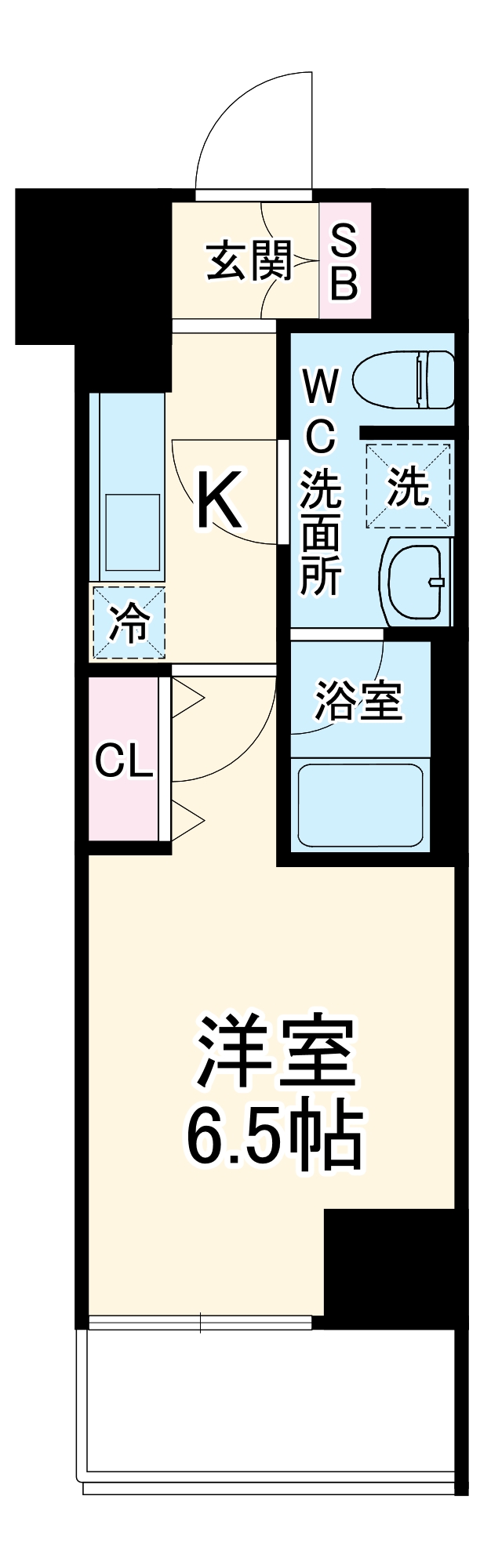 OMNIA FRAME 横濱吉野町の間取り