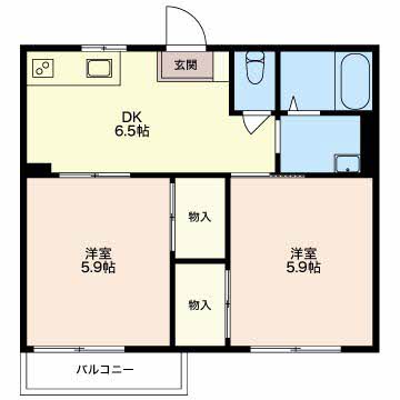エクセルキウチの間取り