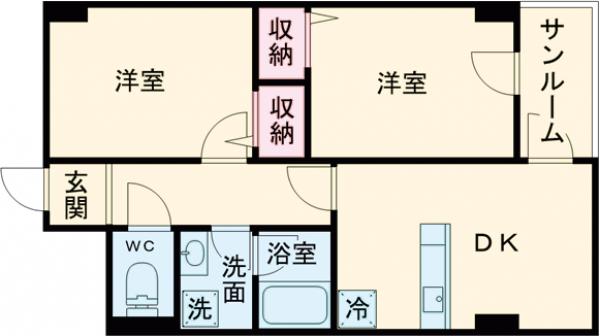COCOハウス西葛西の間取り