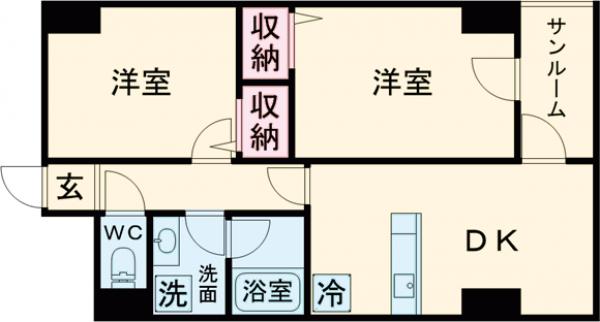 COCOハウス西葛西の間取り