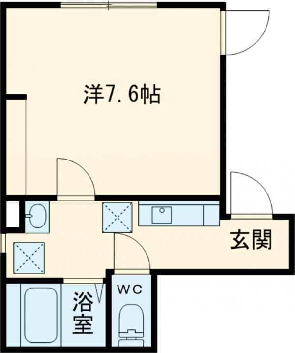 OPEN RISE西綾瀬Ⅰの間取り
