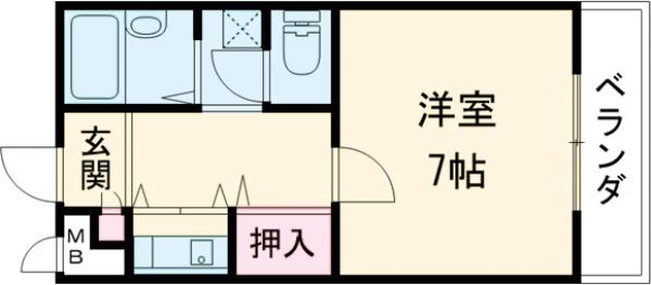 ドルチェ21の間取り