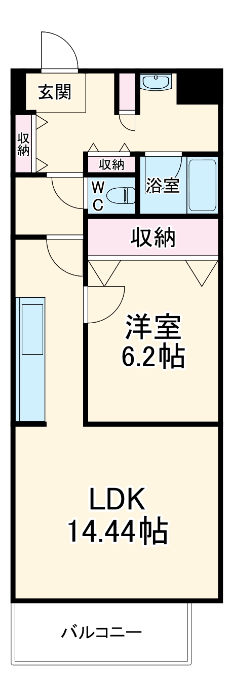 ロイヤルプラザの間取り