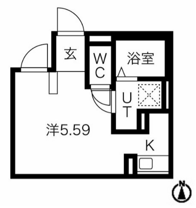 Buzz西台Ⅰの間取り