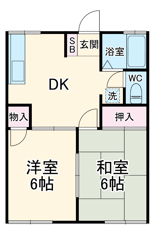 サンテラスの間取り