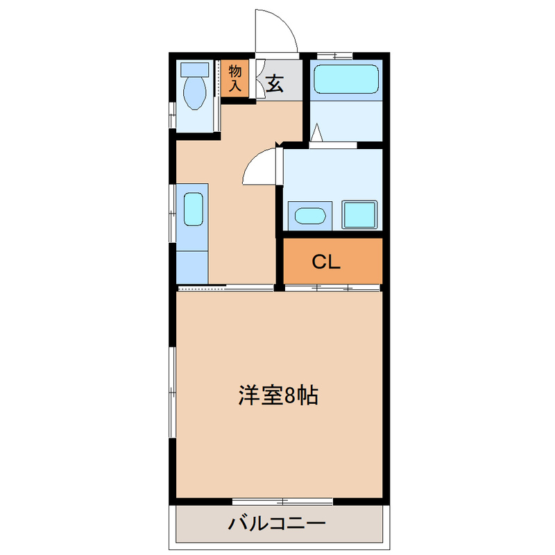 ヴィレッジ大森Ａ棟の間取り