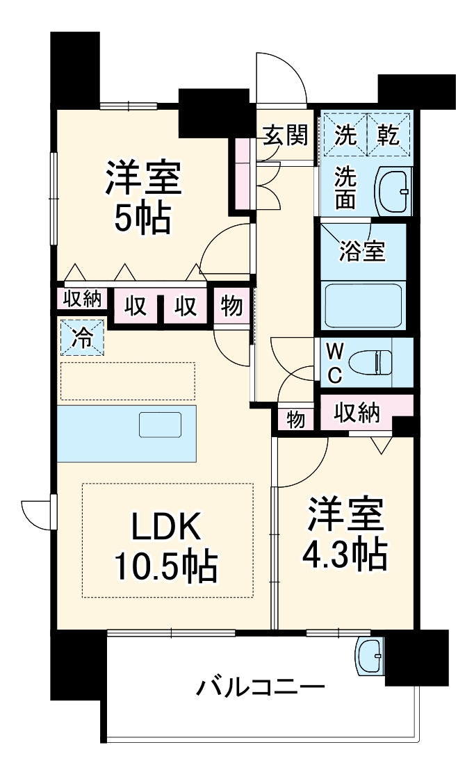 2/30 間取