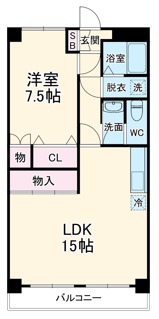 エスポワールの間取り