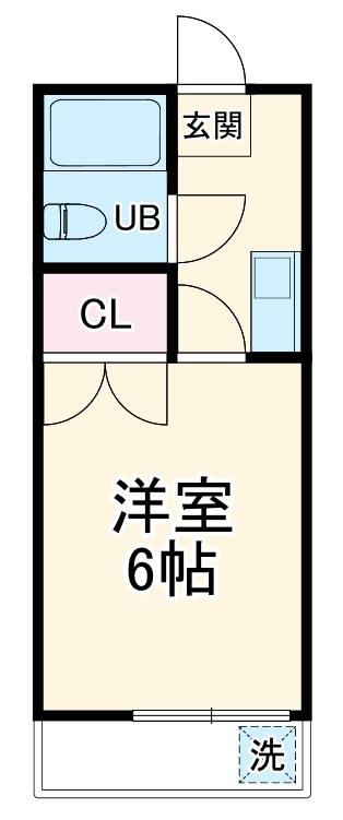 プレステージ長栄の間取り