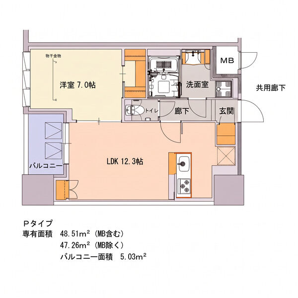 S-RESIDENCE千種belvia TOWERの間取り