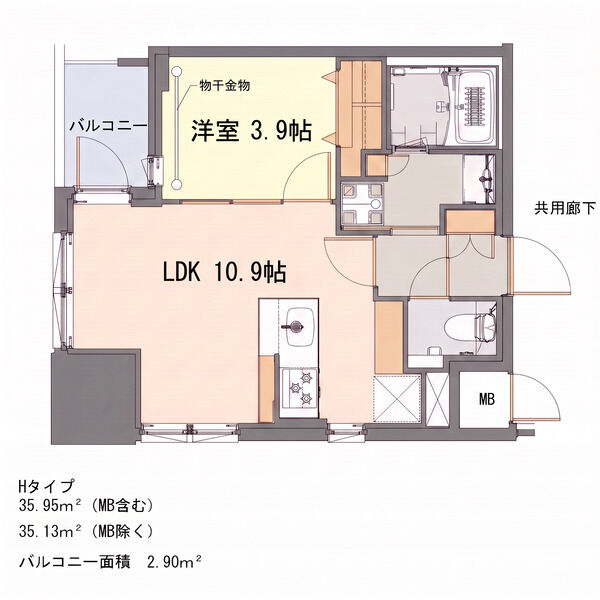 S-RESIDENCE千種belvia TOWERの間取り