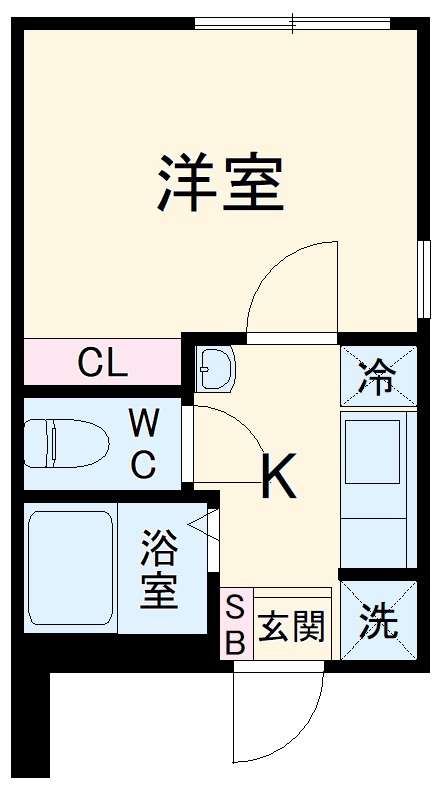グランクオール川崎の間取り