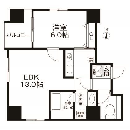 エスペランサＫ錦糸町の間取り