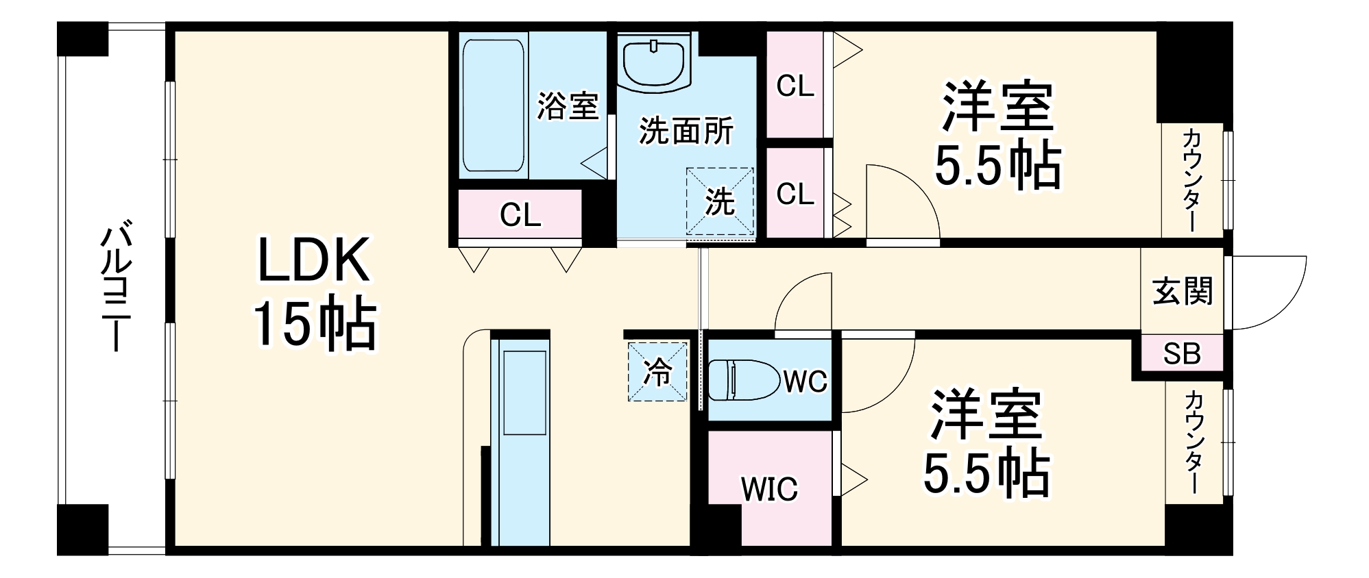 Villa Verdeの間取り