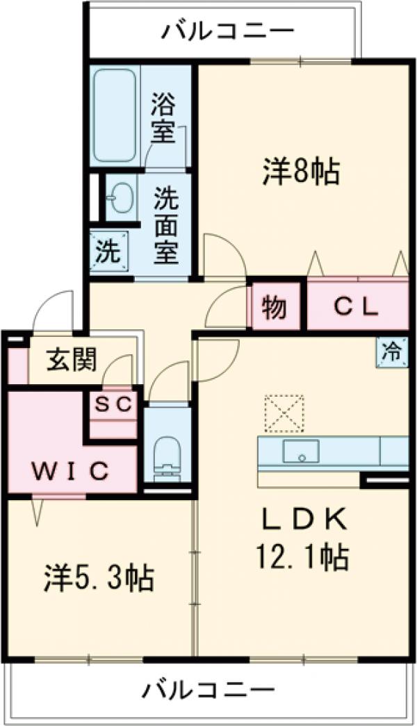 2/13 間取