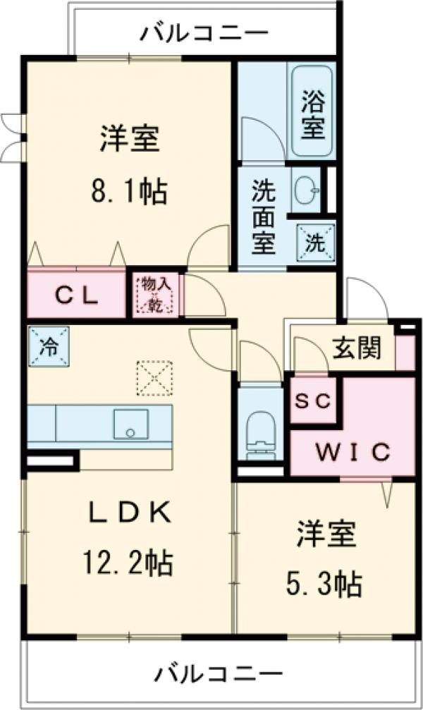 2/13 間取