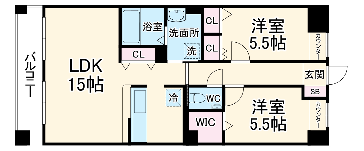 Villa Verdeの間取り