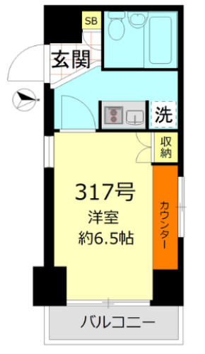 津田沼ダイカンプラザCityの間取り