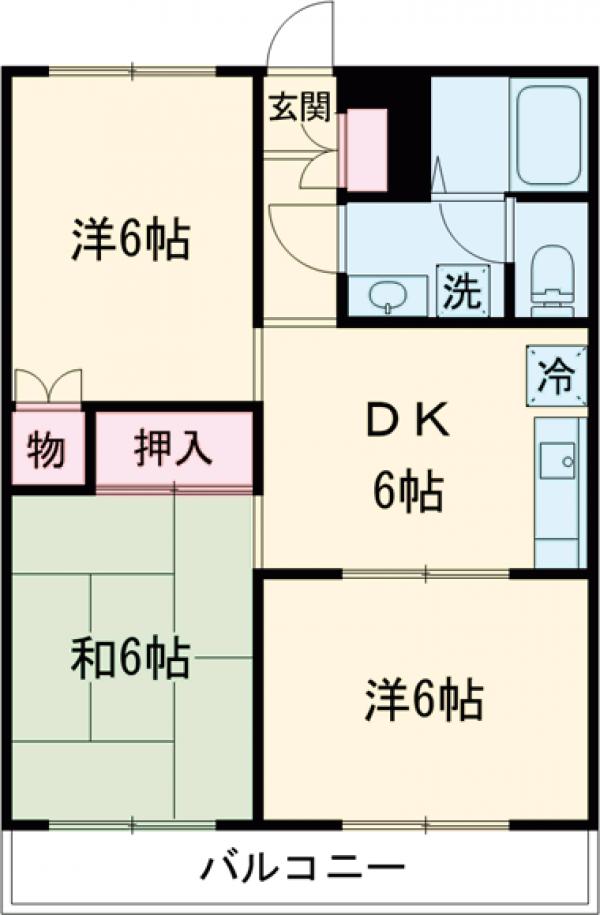 丸茂ビルの間取り