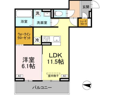 ソレイユ・イーストの間取り