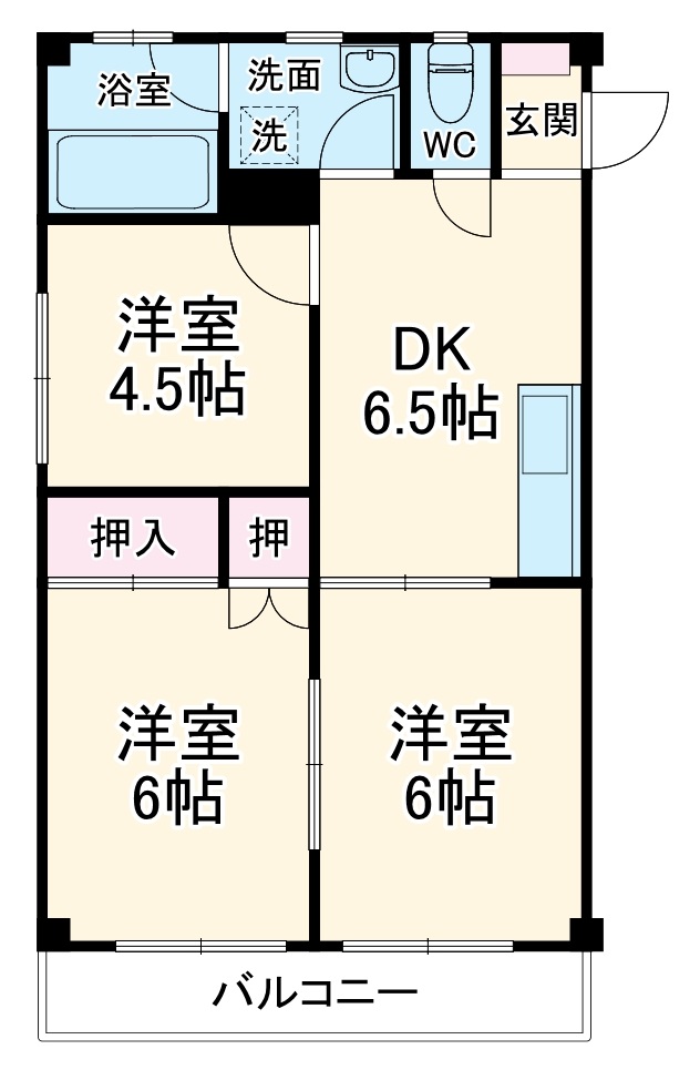 サンピア町田の間取り