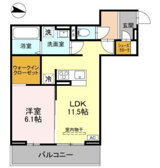 ソレイユ・ウエストの間取り