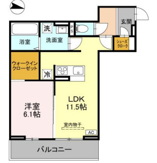ソレイユ・ウエストの間取り