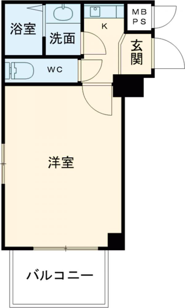 ライオンズマンション大森本町第二の間取り