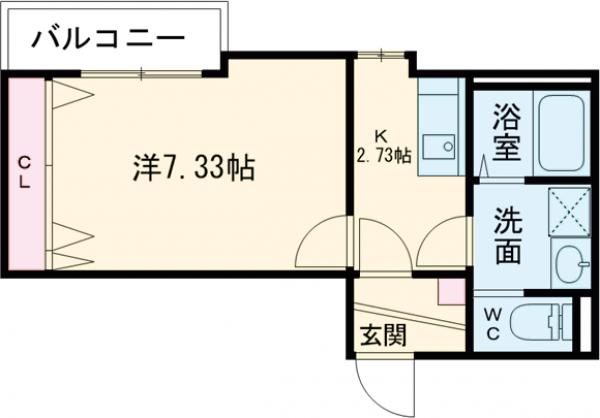 アップサリエの間取り