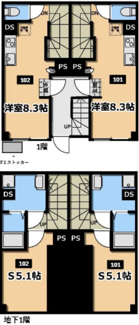 ＫＩ－ＦＬＡＴ山吹町の間取り