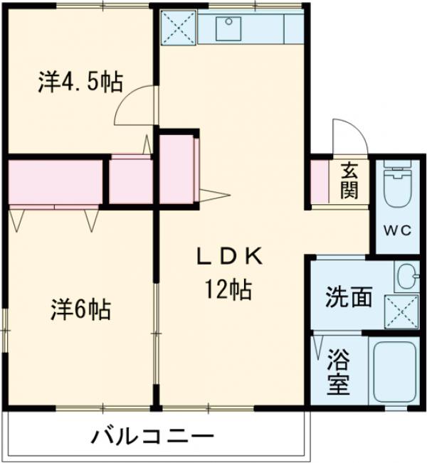 アトレイユDの間取り