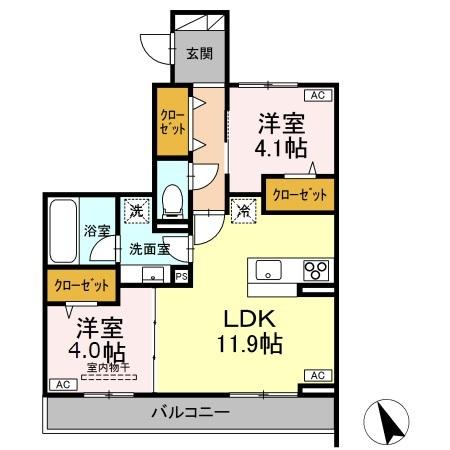 2/13 間取