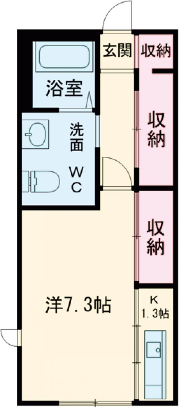S・レジデンスの間取り