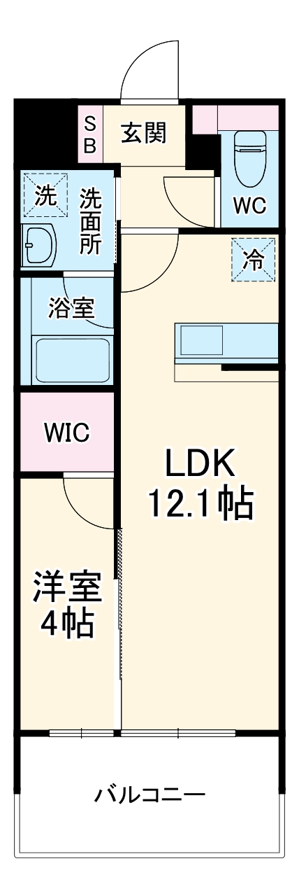 マレテーラ海老江の間取り