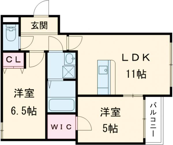 SunMark美野島の間取り