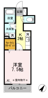マウントサイドの間取り