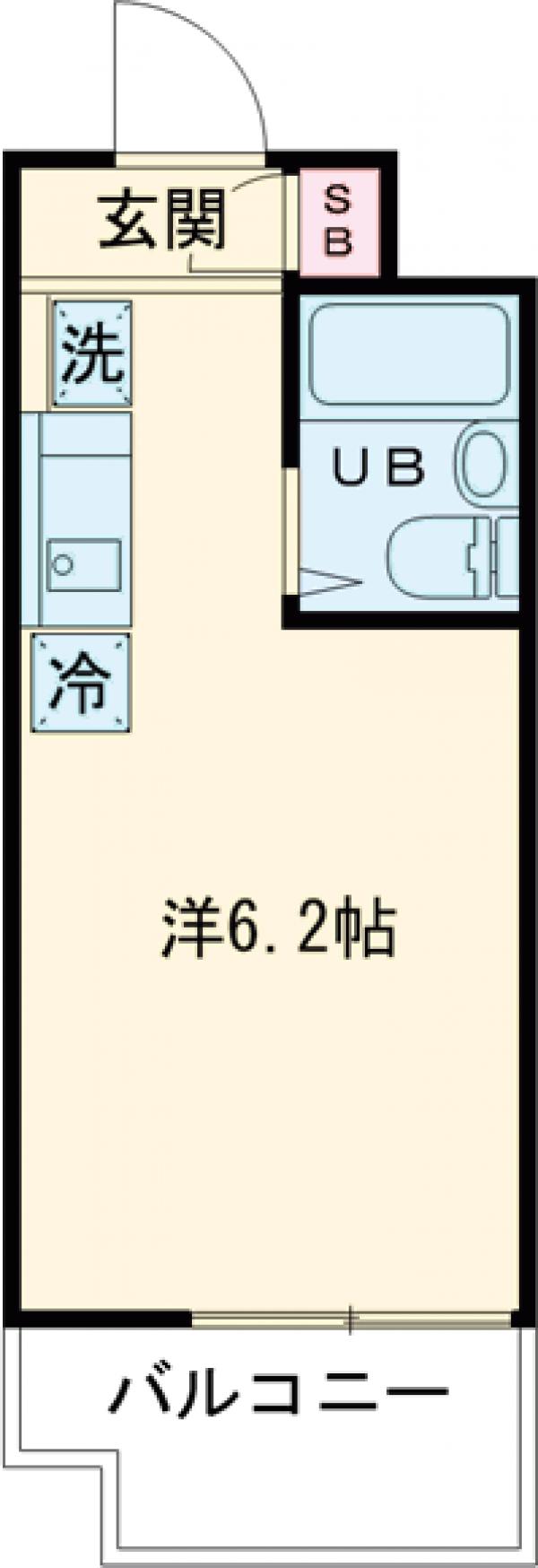 ユーコート上馬の間取り