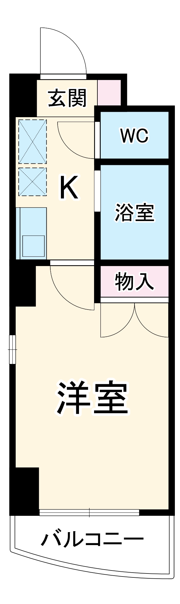 ハイツサンルートの間取り