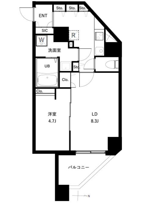 アーバンパーク入谷の間取り