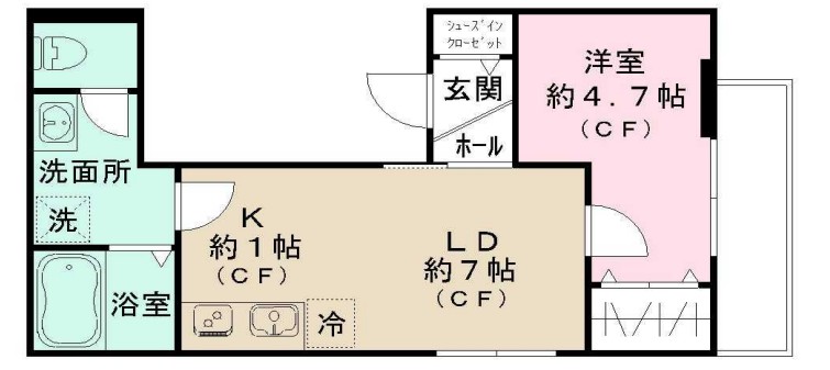ウィステリアの間取り