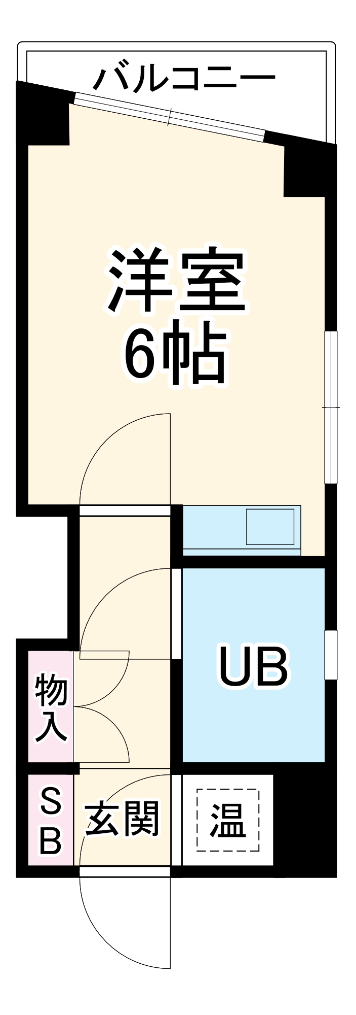 YHS堀田の間取り