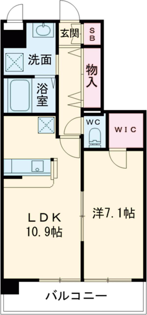 fortress南長崎(フォートレス南長崎)の間取り