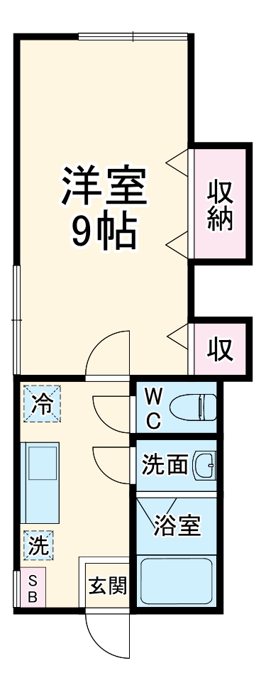 ヒルトンハウスの間取り