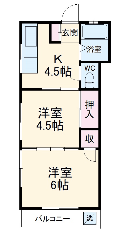 コートMTKの間取り