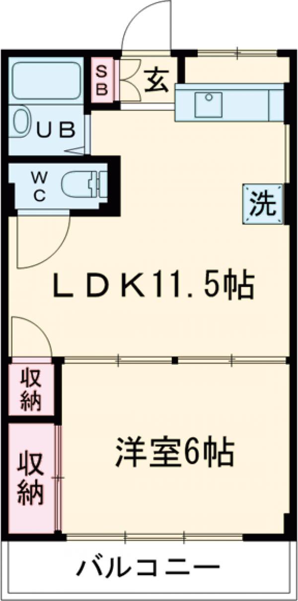 クラウディⅡの間取り
