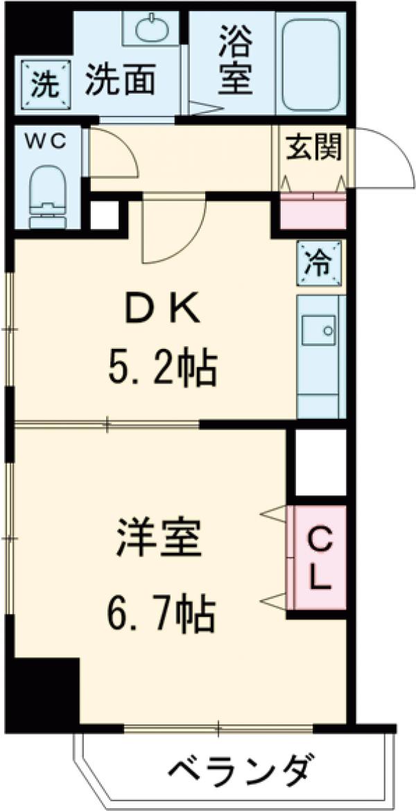T’s Garden 葛西の間取り