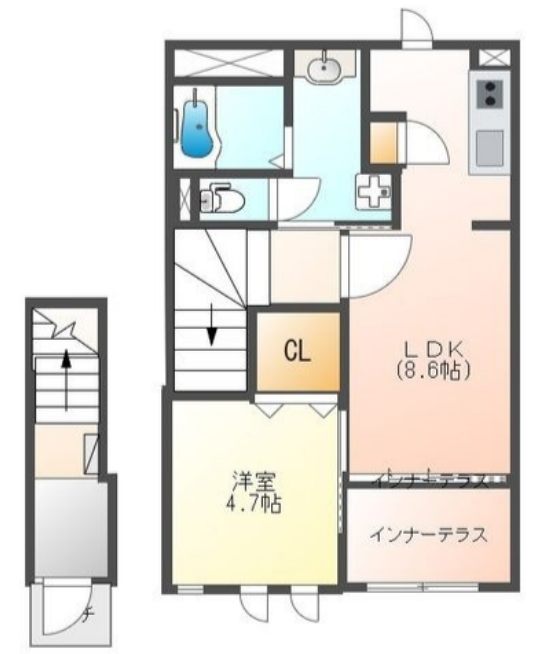 ISEYAの間取り