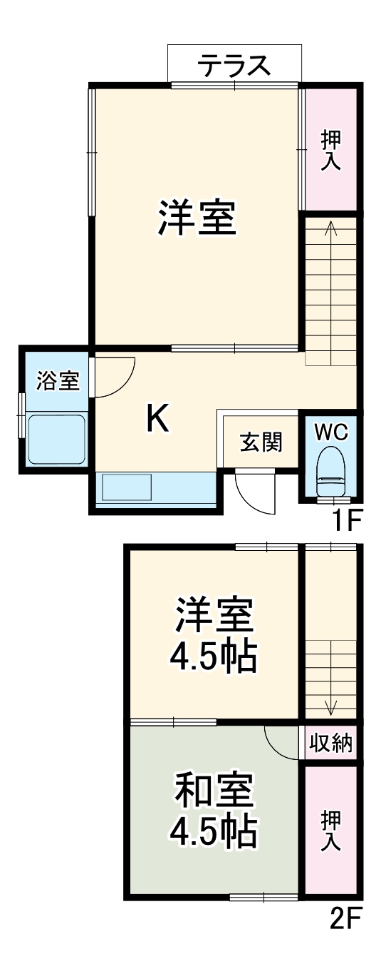 ワイドフィールド国府台の間取り